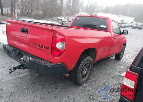 2014 Toyota Tundra Sr V6 from USA, damaged, VIN 5TFNU5F17EX031106